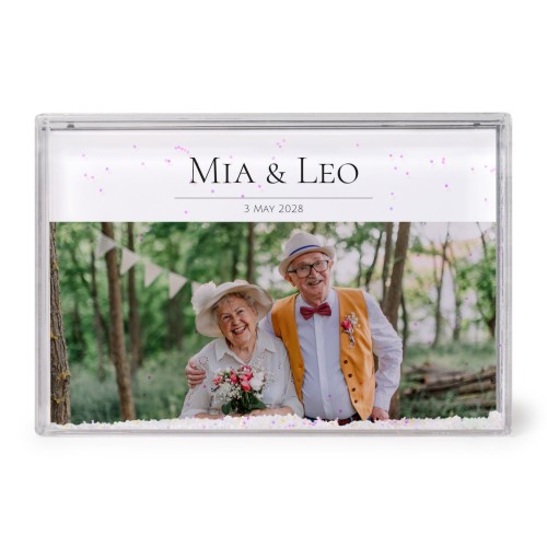 Fotoramme med snø Fotoramme med snø