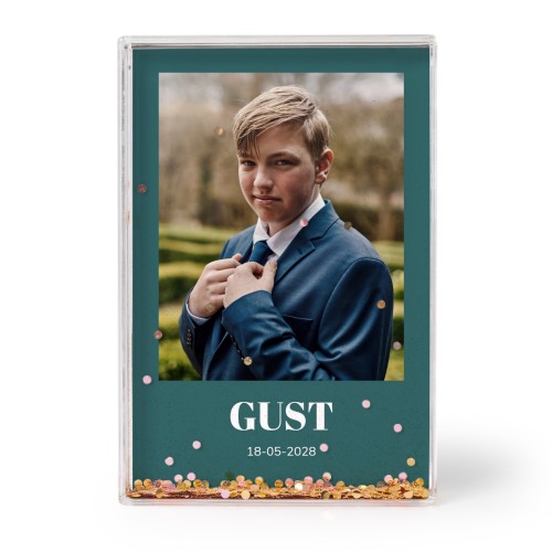 Akrylramme med glitter Akrylramme med glitter