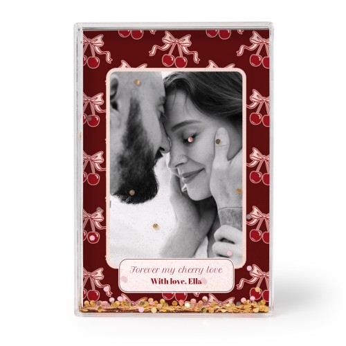 Vintage Cherry Love Text - Only