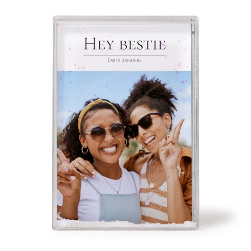 Fotoblok met sneeuw Fotoblok met sneeuw