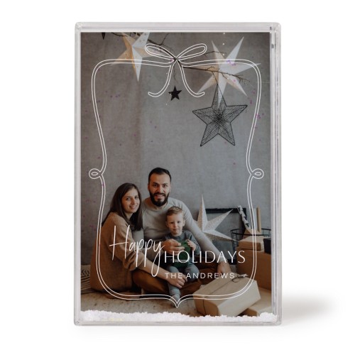 Festive Bow and Frame Festive Bow and Frame