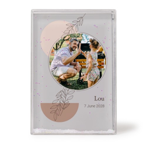 Bohostijl met cirkels en blaadjes Bohostijl met cirkels en blaadjes