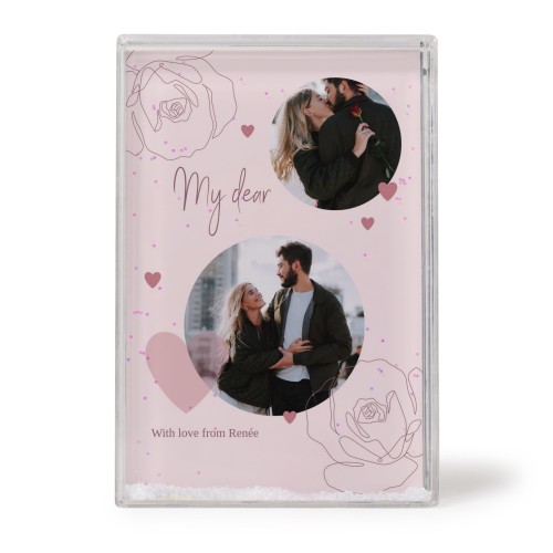 Cadre photo neige Cadre photo neige