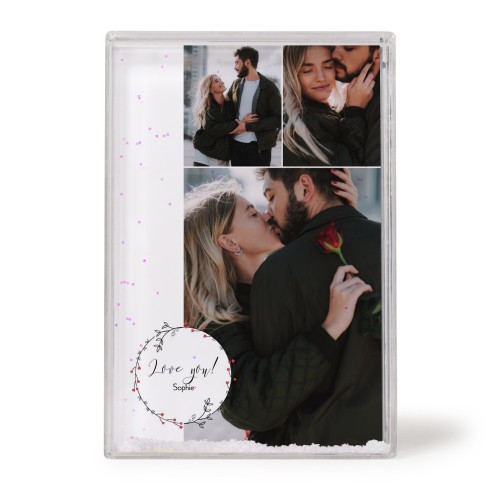 Cadre photo neige Cadre photo neige