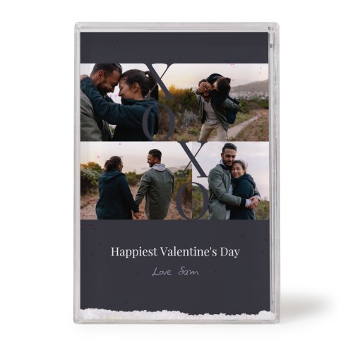 Schüttelrahmen mit Schnee Schüttelrahmen mit Schnee