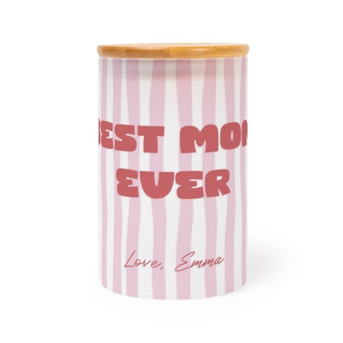 Organic Stripes Bold Text