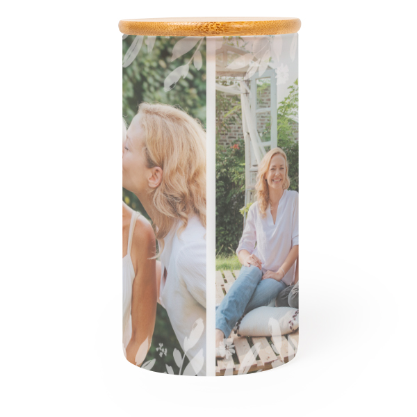 Glazen voorraadpot - medium Glazen voorraadpot - medium