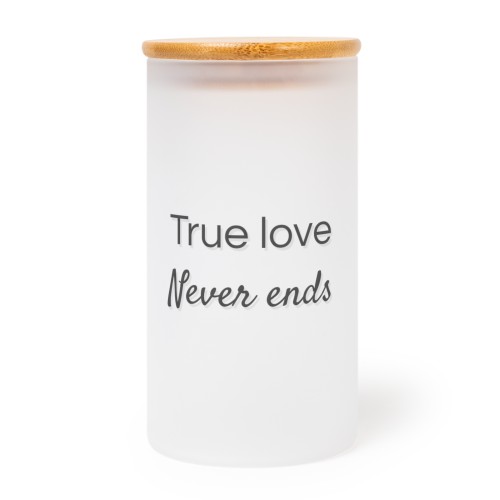 Glazen voorraadpot - medium Glazen voorraadpot - medium