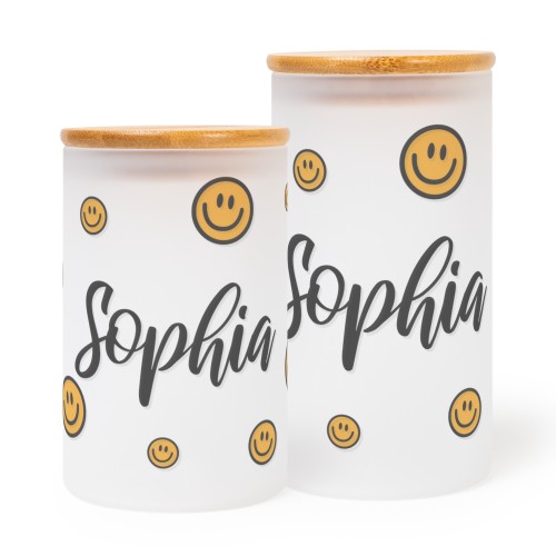 Opbevaringskrukke med låg - sæt med 2 Opbevaringskrukke med låg - sæt med 2