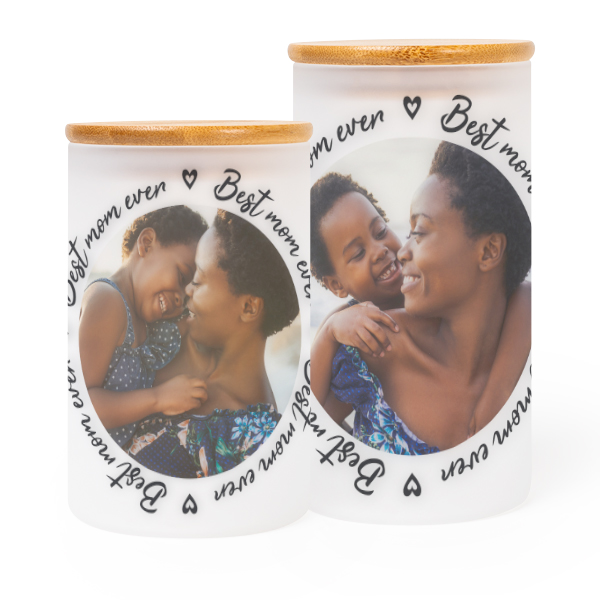 Glazen voorraadpot - set van 2 Glazen voorraadpot - set van 2