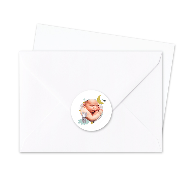 Seal Sticker Round