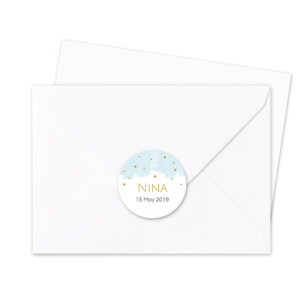 Seal Sticker Round
