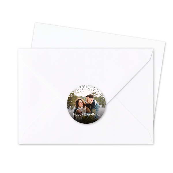 Autocollants pour enveloppes Rondes (lot de 24) Autocollants pour enveloppes Rondes (lot de 24)