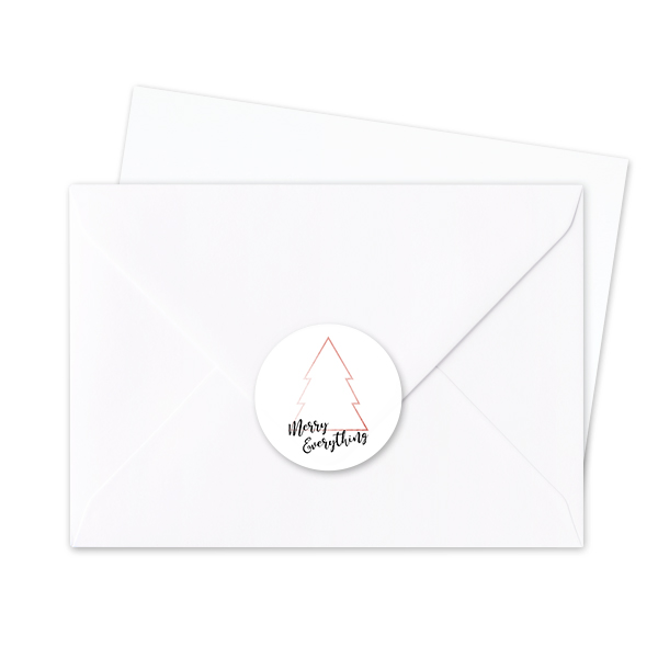 Sparkling Xmas Tree - Text Only