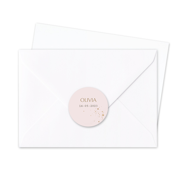 Autocollants pour enveloppes Rondes (lot de 24) Autocollants pour enveloppes Rondes (lot de 24)