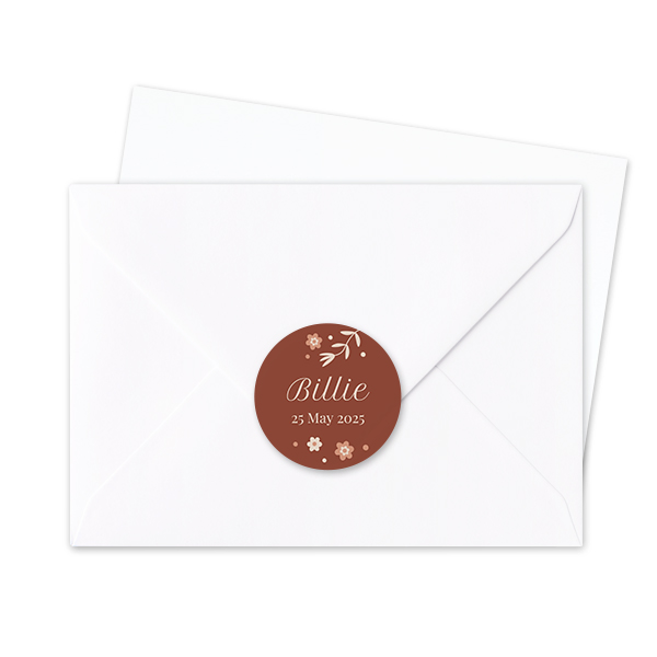 Sluitsticker Rond (set van 24)