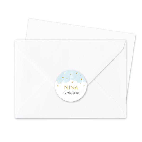 Seal Sticker Round