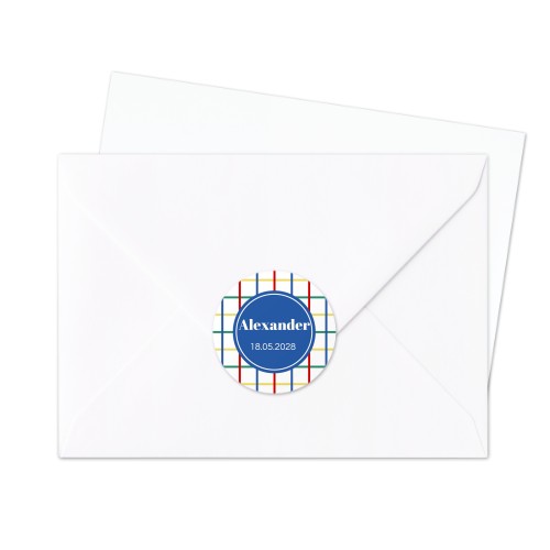 Colorful Grid - Text Only