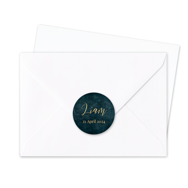Autocollants pour enveloppes Rondes (lot de 24) Autocollants pour enveloppes Rondes (lot de 24)