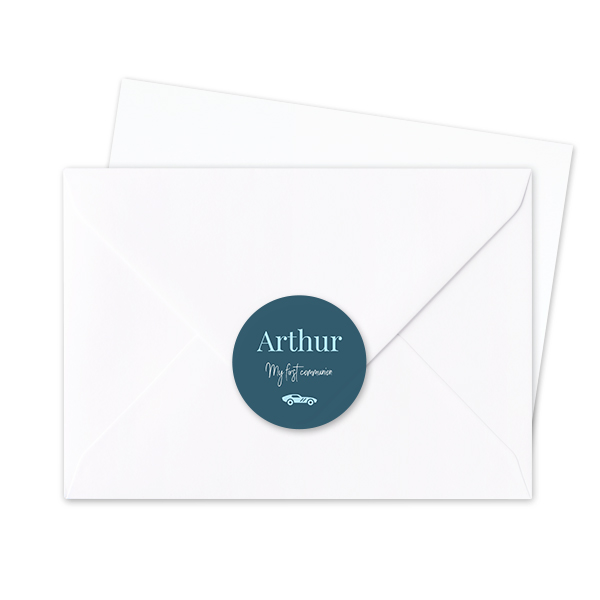 Sluitsticker Rond (set van 24)