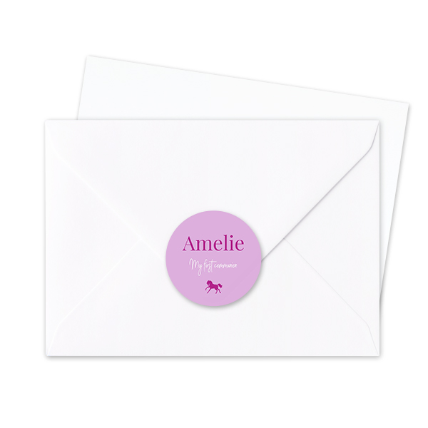 Sluitsticker Rond (set van 24)