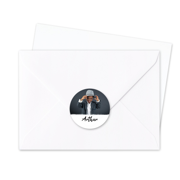 Autocollants pour enveloppes Rondes (lot de 24) Autocollants pour enveloppes Rondes (lot de 24)
