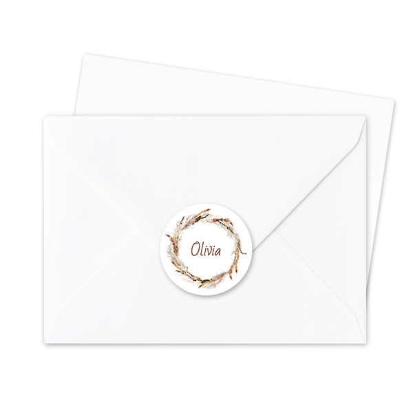 Seal Sticker Round Seal Sticker Round