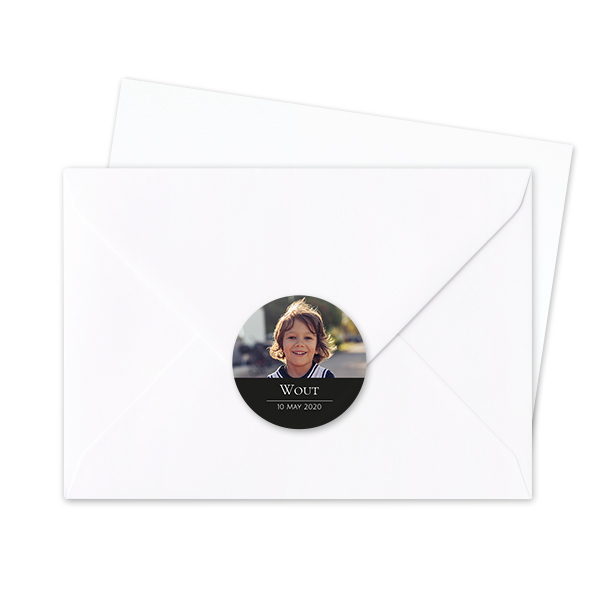 Autocollants pour enveloppes Rondes (lot de 24) Autocollants pour enveloppes Rondes (lot de 24)