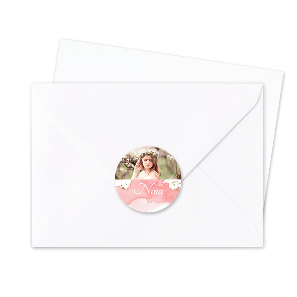 Kirjekuoritarra Pyöreä - 24 kpl Kirjekuoritarra Pyöreä - 24 kpl