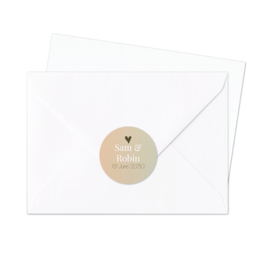 Sluitsticker Rond (set van 24)