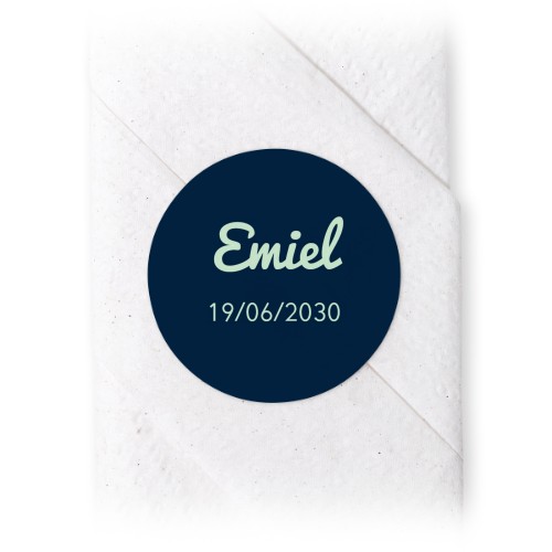 Dekorasjonsklistremerker Rund - 24 stk