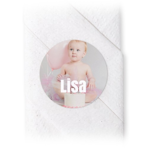 Stickers voor servetten Rond (set van 24)
