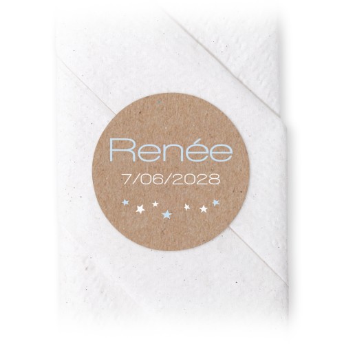 Dekorationsklistermärken Rund - 24 st