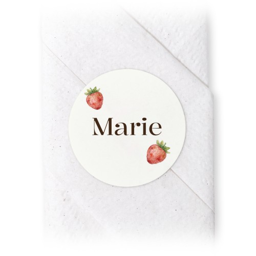 Napkin Stickers Circle - set of 24