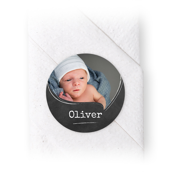 Napkin Stickers Circle - set of 24 Napkin Stickers Circle - set of 24