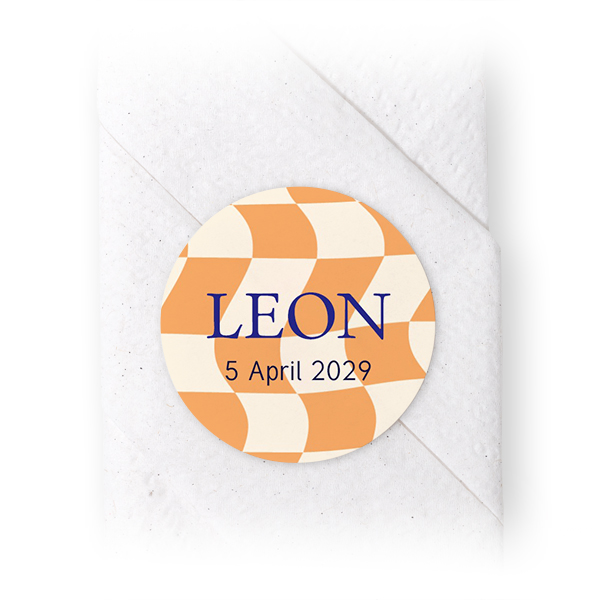 Napkin Stickers Circle - set of 24 Napkin Stickers Circle - set of 24