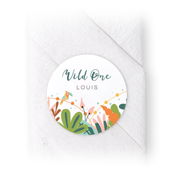 Stickers voor servetten Rond (set van 24) Stickers voor servetten Rond (set van 24)