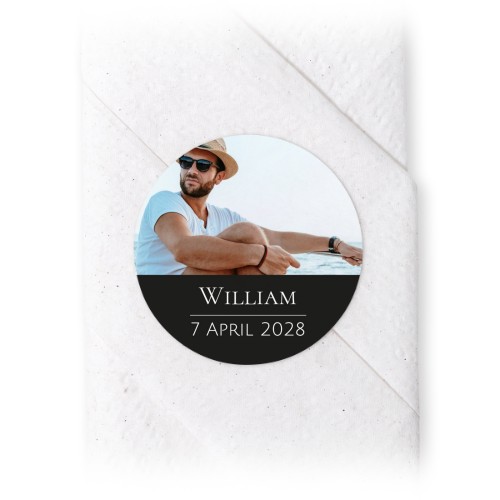 Stickers voor servetten Rond - Set van 24