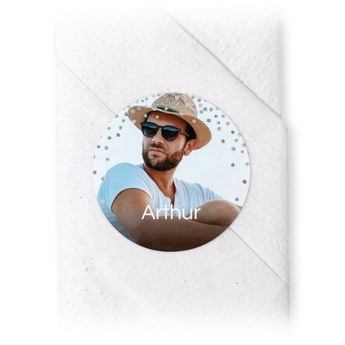 Dekorationsklistermærker Cirkel - 24 stk