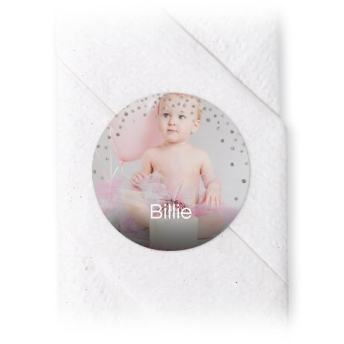 Napkin Stickers Circle - set of 24