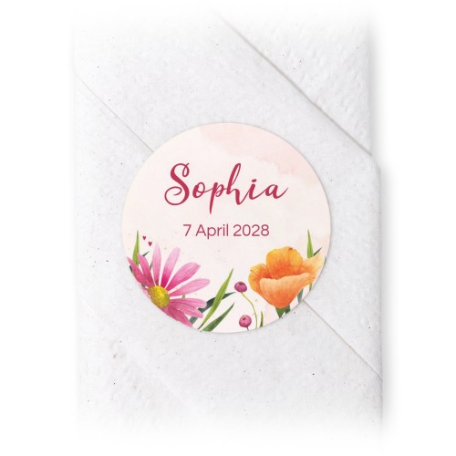 Napkin Stickers Circle - set of 24 Napkin Stickers Circle - set of 24