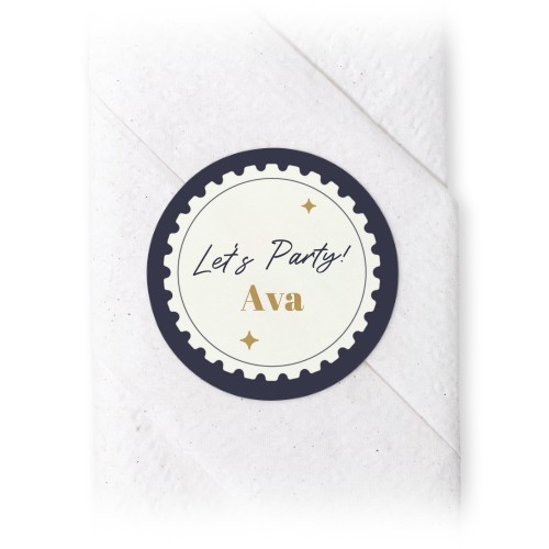 Dekorationsklistermærker Cirkel - 24 stk