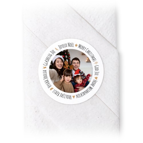 Dekorasjonsklistremerker Rund - 24 stk