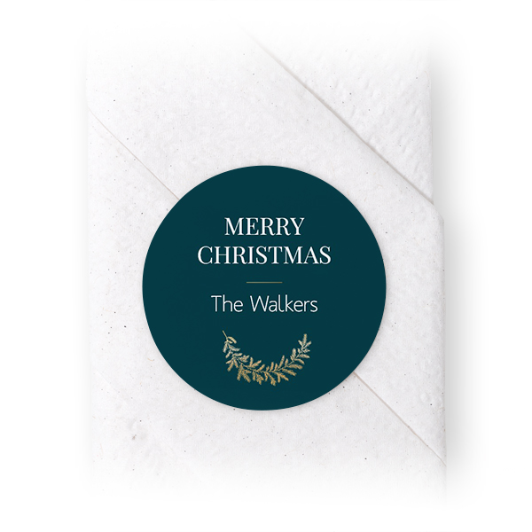 Napkin Stickers Circle - set of 24 Napkin Stickers Circle - set of 24