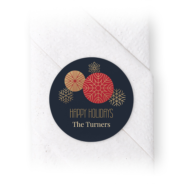 Stickers voor servetten Rond (set van 24) Stickers voor servetten Rond (set van 24)