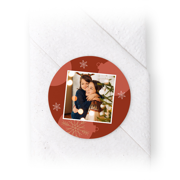 Napkin Stickers Circle - set of 24 Napkin Stickers Circle - set of 24