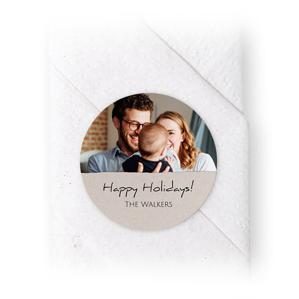Napkin Stickers Circle - set of 24