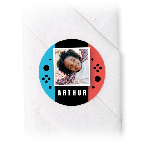 Napkin Stickers Circle - set of 24