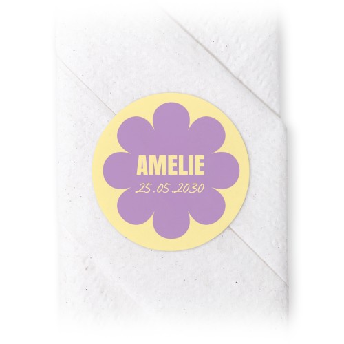 Dekorasjonsklistremerker Rund - 24 stk