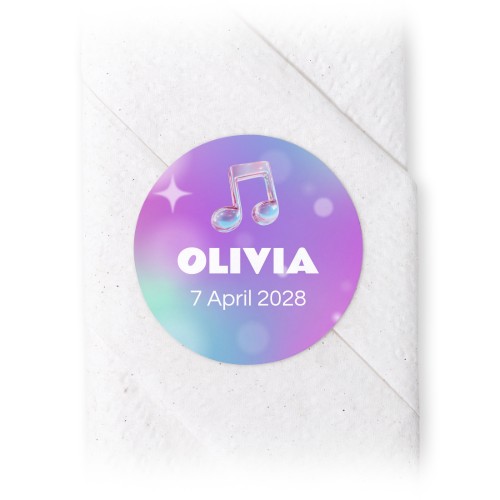 Holographic Music Notes Holographic Music Notes